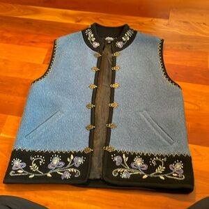 Wool sweater vest